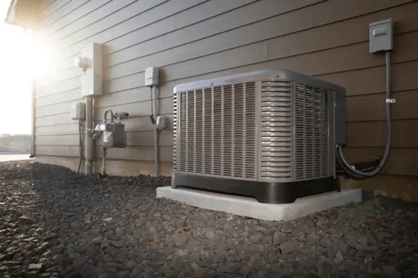 Hvac unit outside 